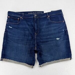 American Eagle AirFlex+ Denim Shorts Size 44 NWT Stretch